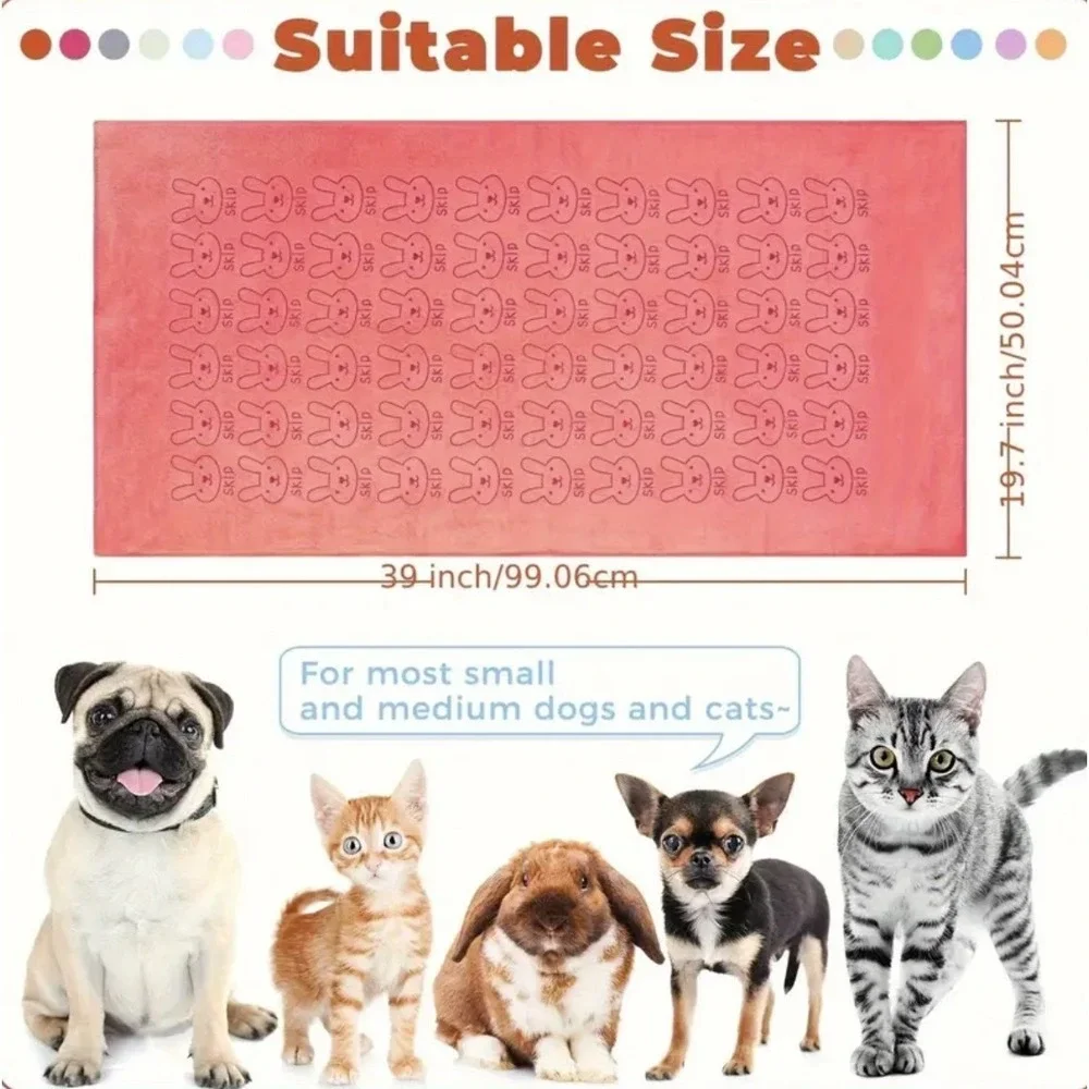 Quick Drying Super Absorbent Microfiber‎ Pet Drying Towels LARGE Grooming 4 pack